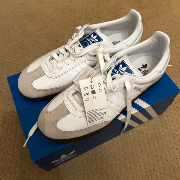 Adidas Samba-cloud white - women’s 10 men’s 9 - Picture 6 of 7